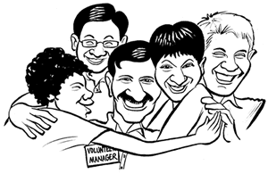 team building cartoon
